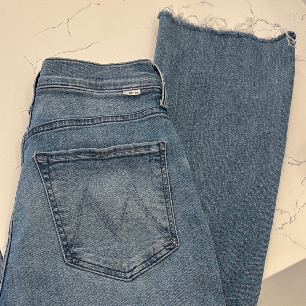 MOTHER the Tripper Ankle Fray size 27